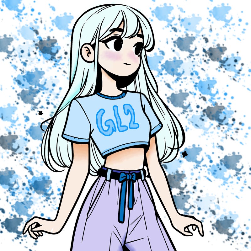 girl in a cute crop top