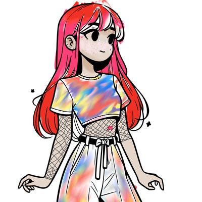 girl in a cute crop top