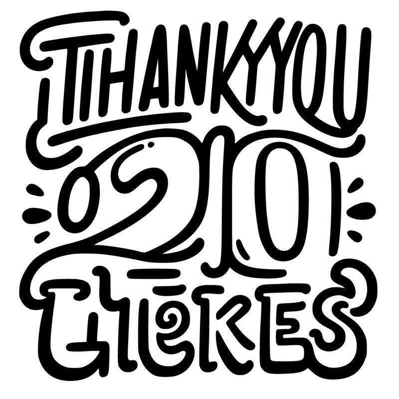 words saying thank you for 20 likes