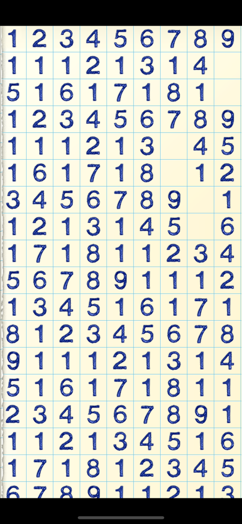 Numberama 2 - Numberama 2 puzzle game grid screen