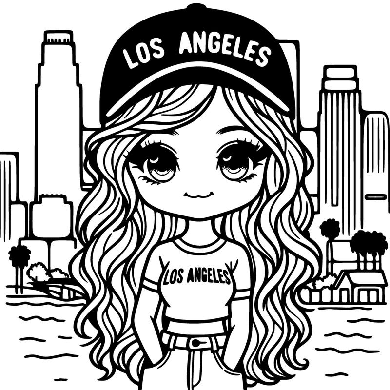los angles girl