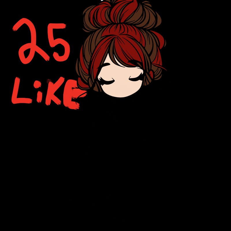 girl with baggy sweatshirt and messy bun