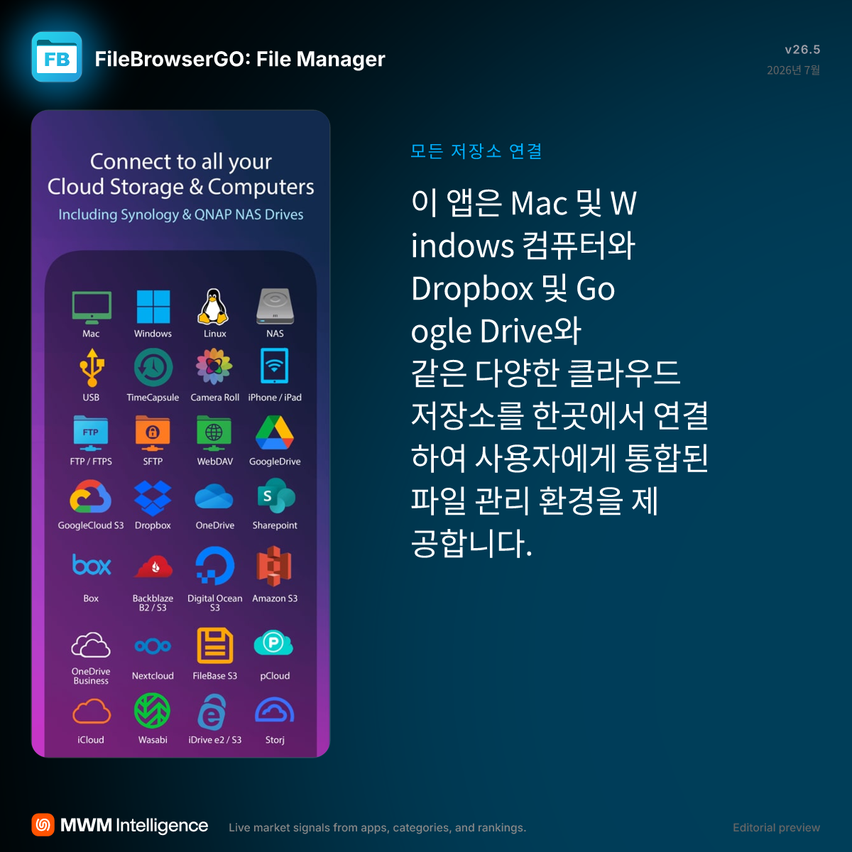 FileBrowserGO: File Manager - 생산성 앱 | MWM