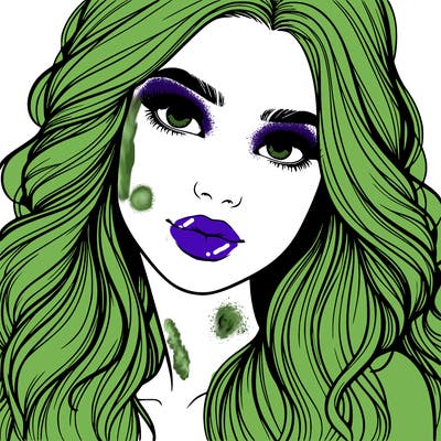 beautiful realistic girl