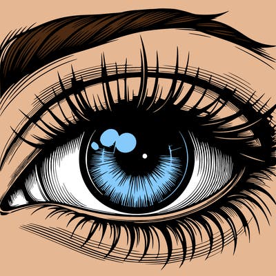 realistic eye