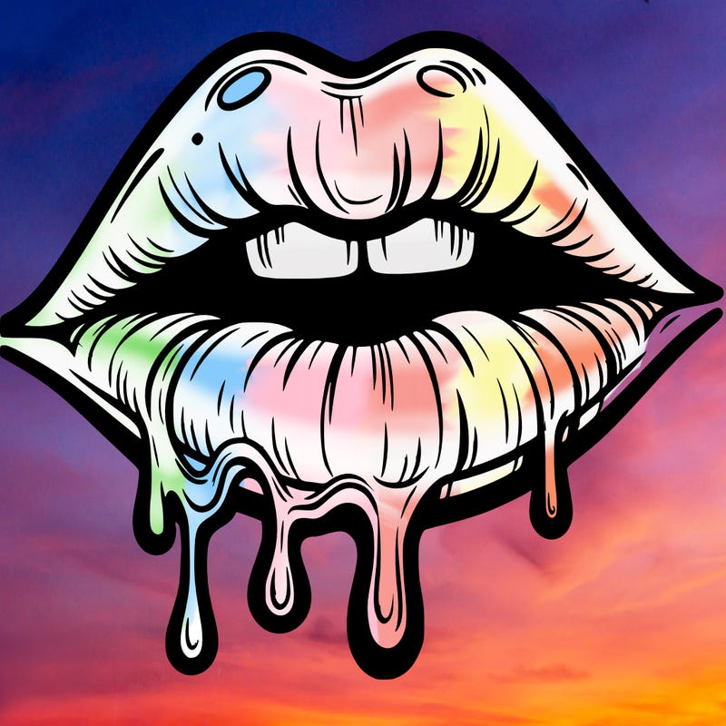 lips that look realistic and drip