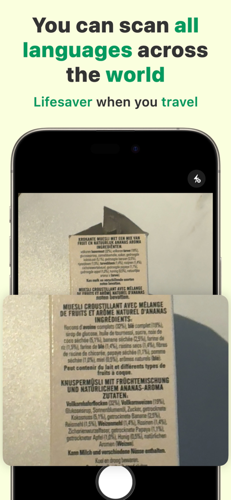 Halal Scanner AI Food Analyze - Halal Scanner AI App scannt Zutaten in mehreren Sprachen