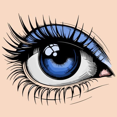 realistic eye