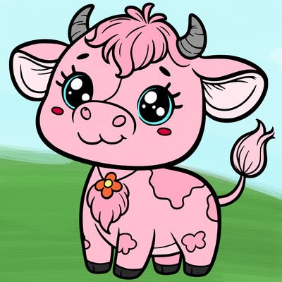 cute cow