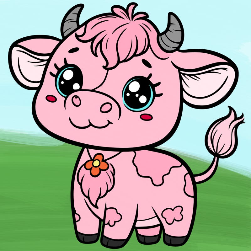 cute cow