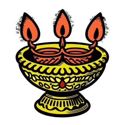 dip lamps for diwali