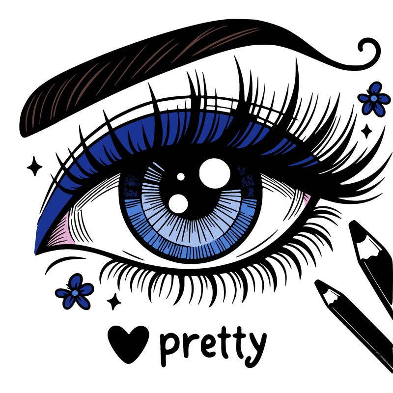 pretty eye