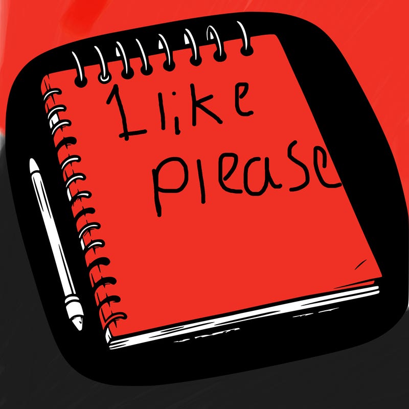 a blank sketch pad