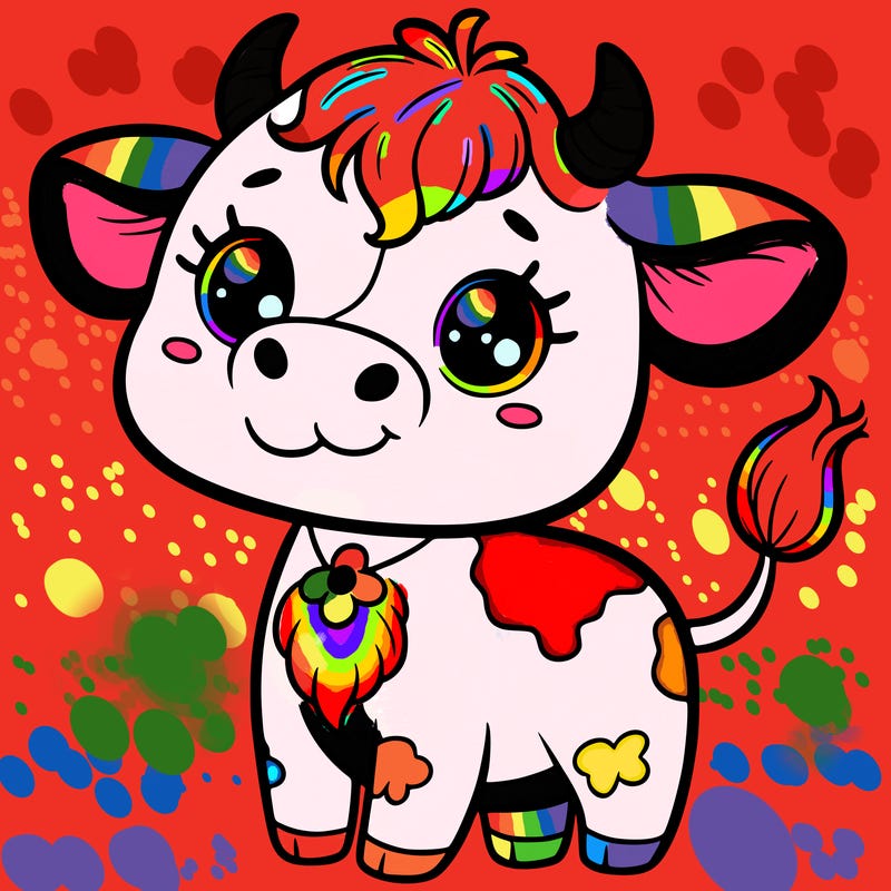cute cow