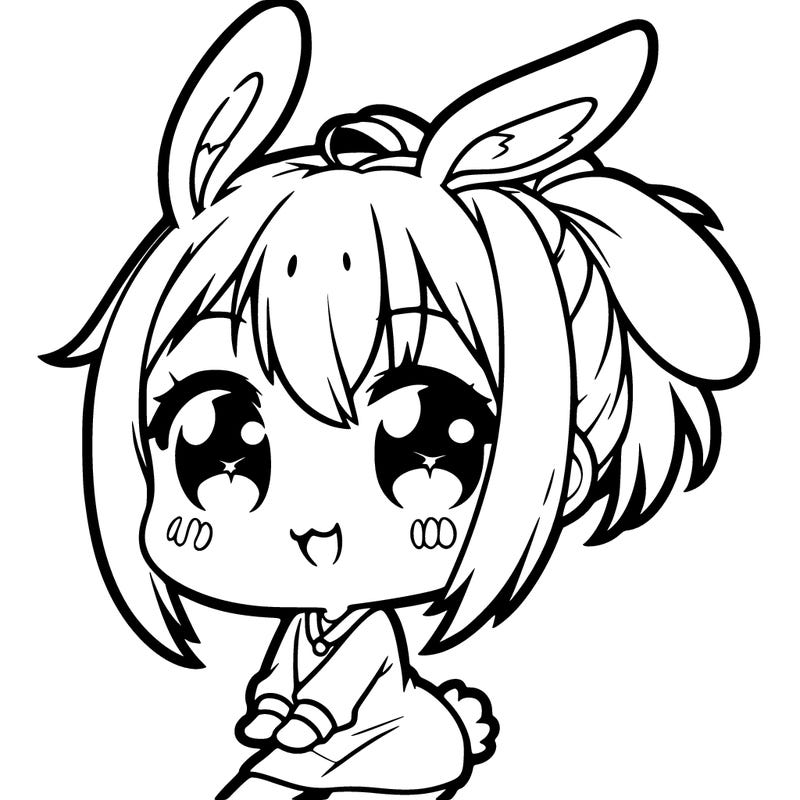 bunny chibi girl