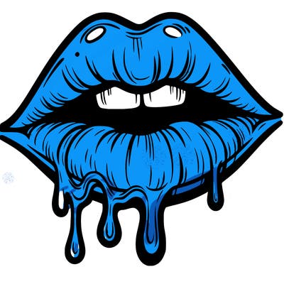 lips that look realistic and drip