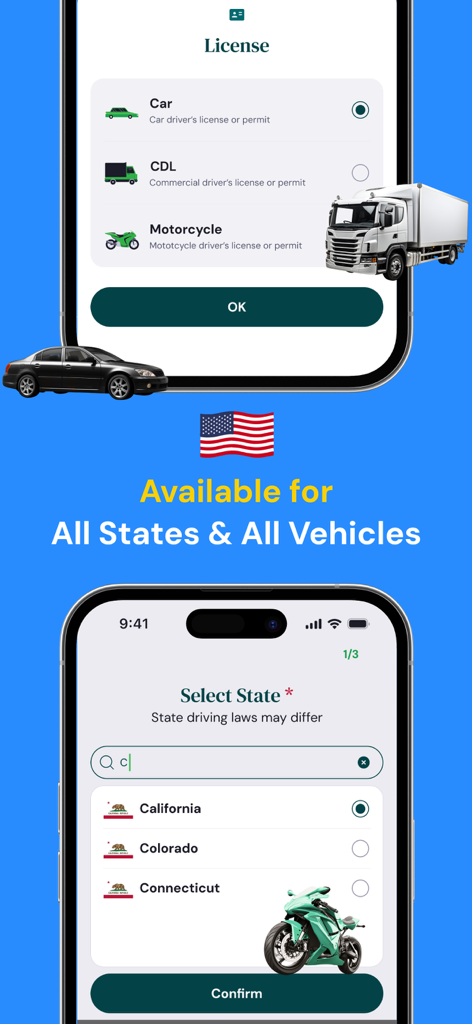 DMV Permit Practice Tests 2026 - Education App | MWM