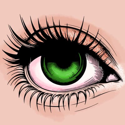 realistic eye