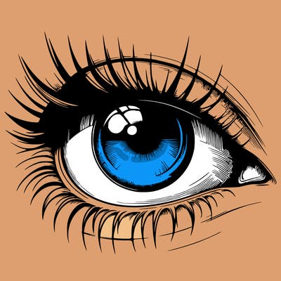 realistic eye