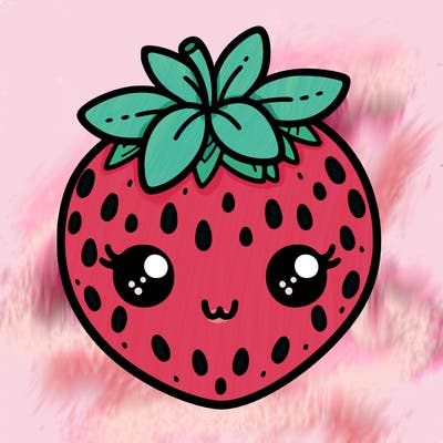 cute strawberry