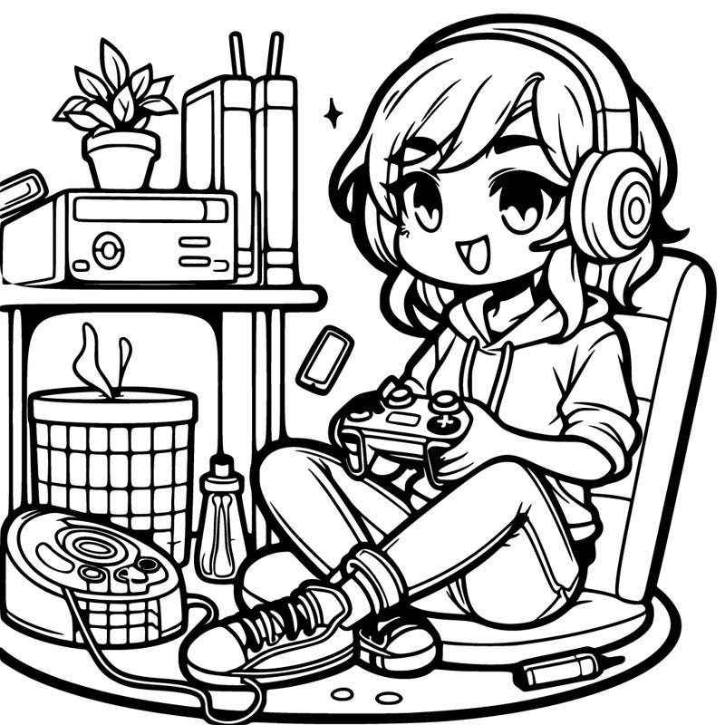 gamer girl