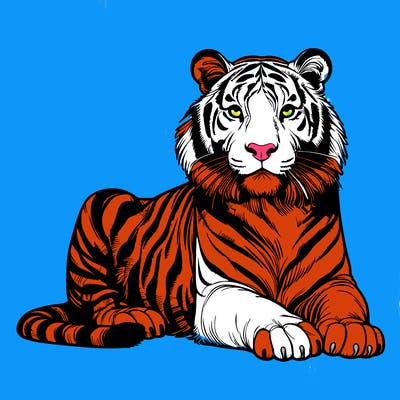 realistic tiger