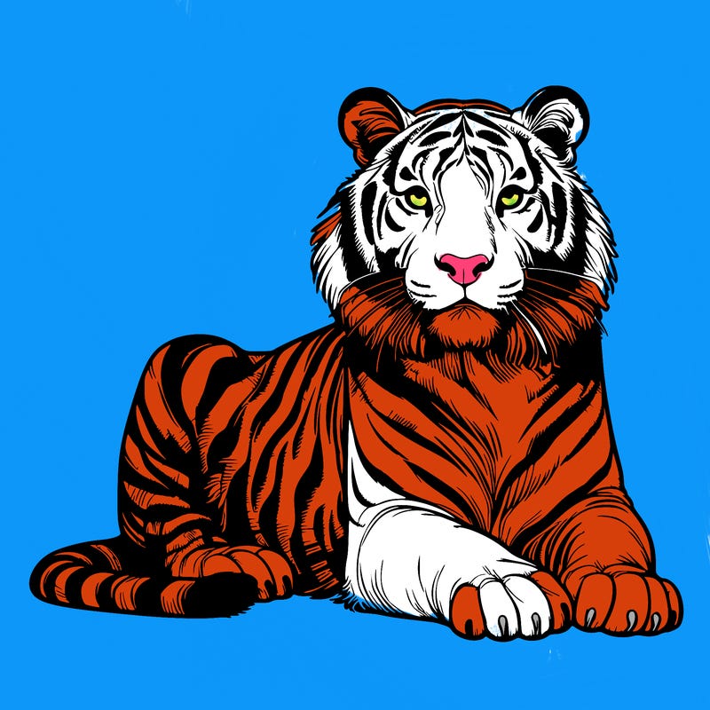 realistic tiger