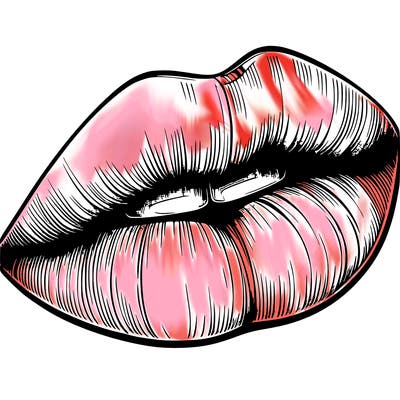 realistic lips