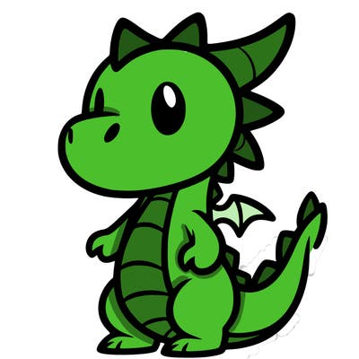 a simple dragon from wings of fire.