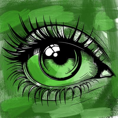 realistic eye