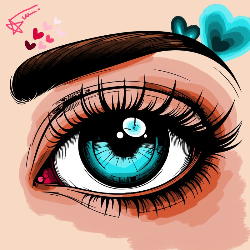 realistic eye