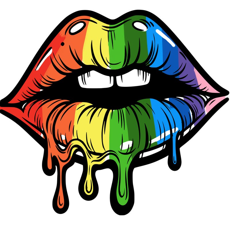 lips that look realistic and drip