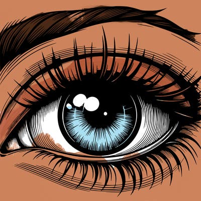 realistic eye