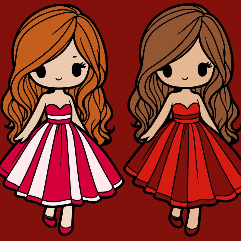 girl in a flowy dress