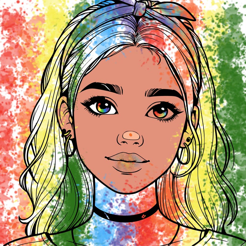 realistic teenage girl