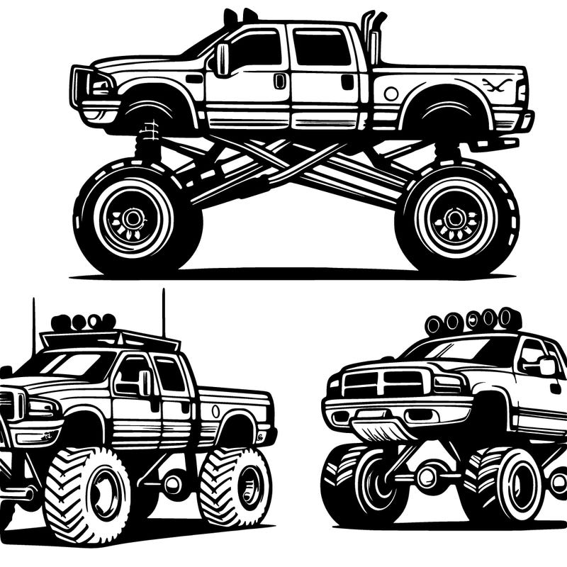 lifted trucks
