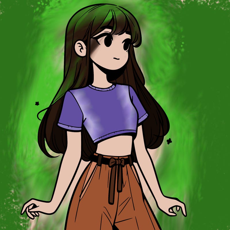 girl in a cute crop top