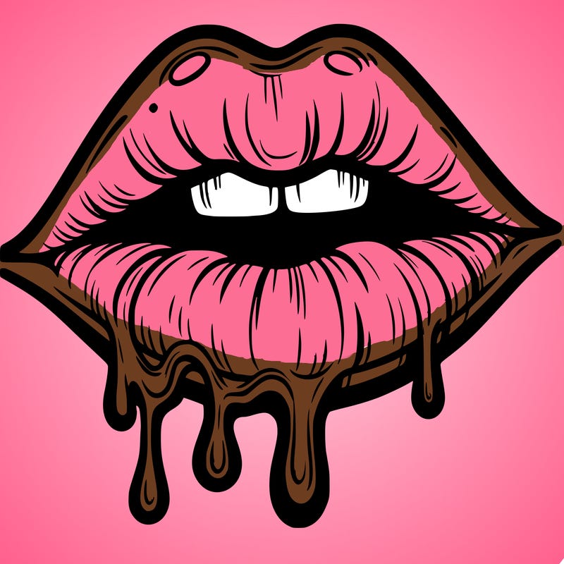 lips that look realistic and drip