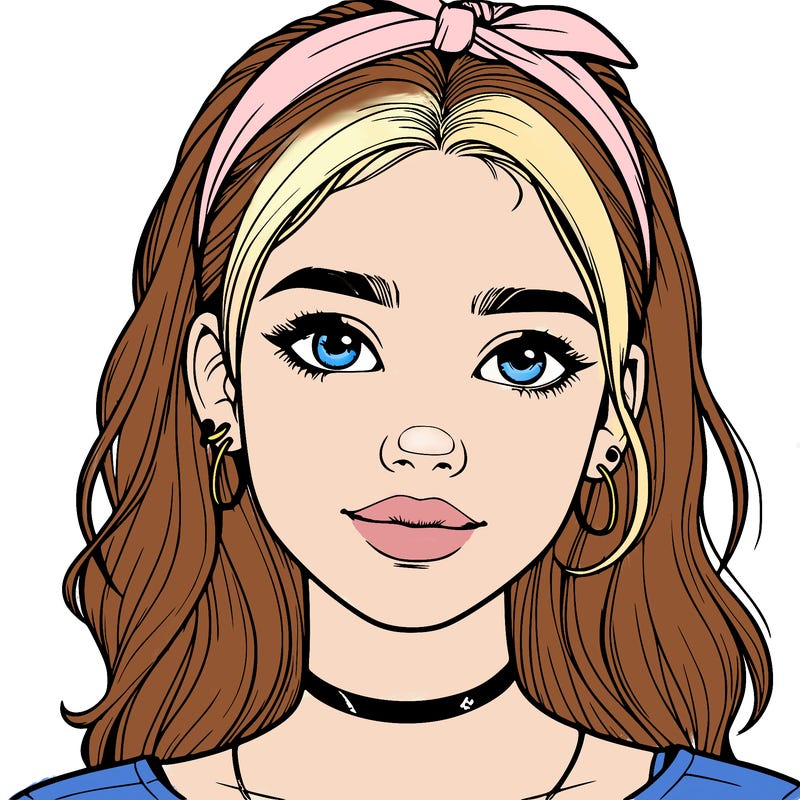 realistic teenage girl