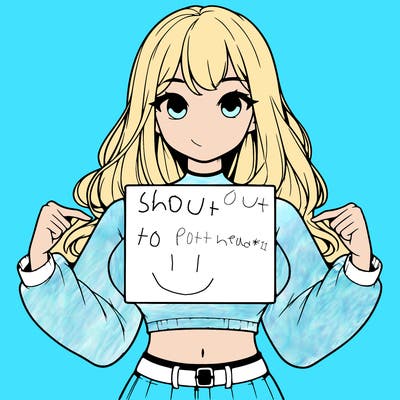 girl holding a blank sign in a long sleeve crop top