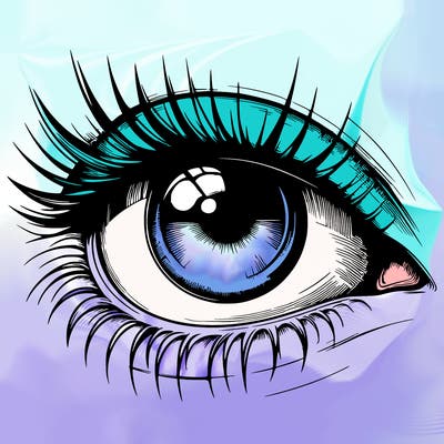 realistic eye
