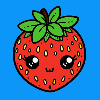 cute strawberry
