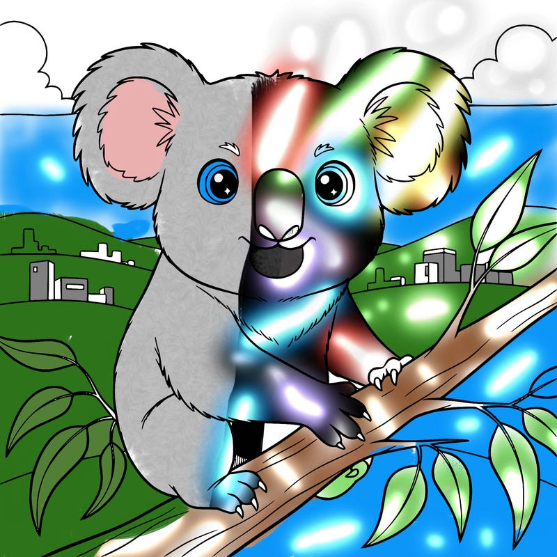 cute koala