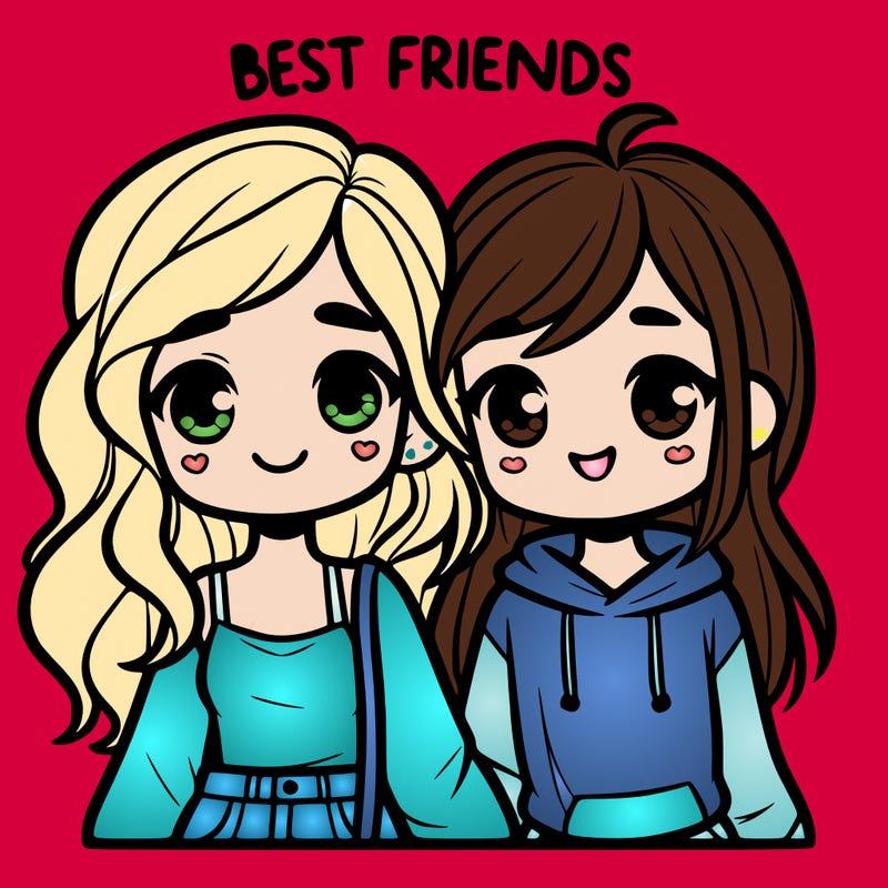 best friends girls