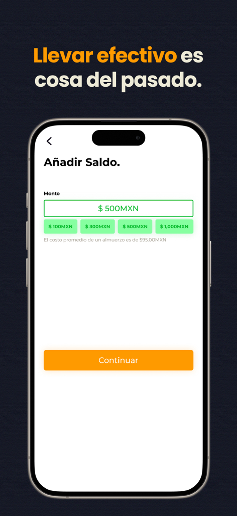 Coco APP - Interfaccia del portafoglio digitale di Coco APP che mostra le opzioni per aggiungere saldo per il ritiro di cibo senza contanti