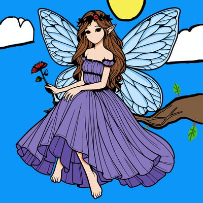 realistic fairy