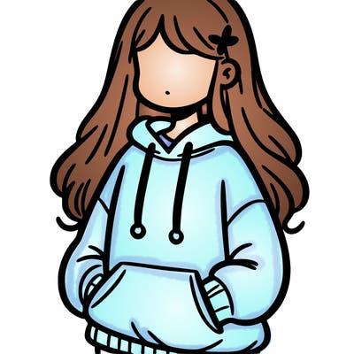 girl in sweatshirt
