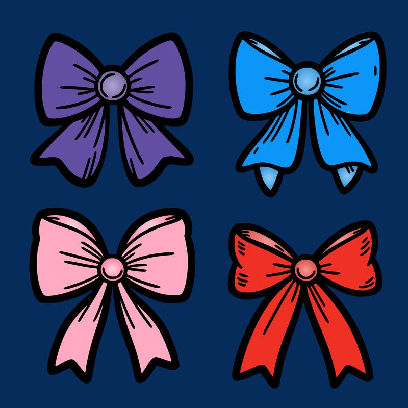 bows aesthetic