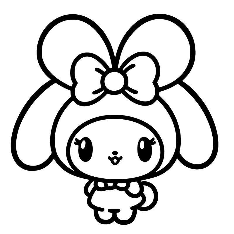 my melody from hello kitty