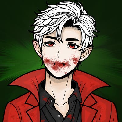 handsome vampire boy